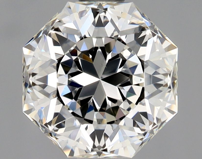 Diamante Naturale Taglio Ottagonale 1.52ct VG/EX J VS2 - GIA - 6.89x6.88x4.81mm