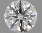 Diamante Naturale Taglio Brillante 0.75ct 3EX F VVS2 - GIA - 5.77x5.8x3.6mm