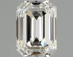 Diamante Naturale Taglio Smeraldo 0.38ct VG/G G VVS2 - GIA - 4.8x3.44x2.34mm