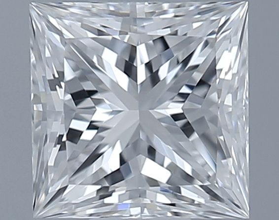 Diamante Naturale Taglio Princess 0.47ct EX/EX E IF - GIA - 4.31x4.31x3.11mm