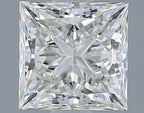 Diamante Naturale Taglio Princess 1ct EX/EX G VVS1 - IGI - 5.39x5.38x3.78mm