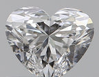 Diamante Naturale Taglio Cuore 0.52ct EX/EX D VVS2 - GIA - 4.81x5.52x3.3mm
