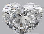 Diamante Naturale Taglio Cuore 0.85ct EX/EX E VVS1 - GIA - 5.56x6.53x3.9mm