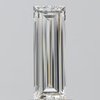 Diamante Naturale Taglio Baguette 1.01ct EX/EX H VS2 - GIA - 10.68x3.63x2.34mm