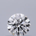 Diamante Naturale Taglio Brillante 0.4ct VG/EX/VG D VS2 - GIA - 4.79x4.81x2.86mm