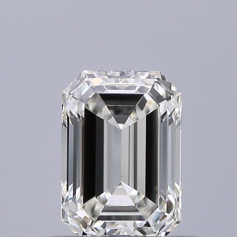 Diamante Naturale Taglio Smeraldo 0.5ct EX/EX G VVS2 - IGI - 5.42x3.8x2.53mm