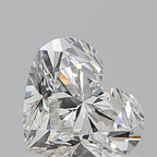 Diamante Naturale Taglio Cuore 0.75ct EX/EX H IF - GIA - 5.39x6.34x3.8mm