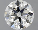 Diamante Naturale Taglio Brillante 1.09ct 3EX I VVS1 - IGI - 6.48x6.53x4.07mm