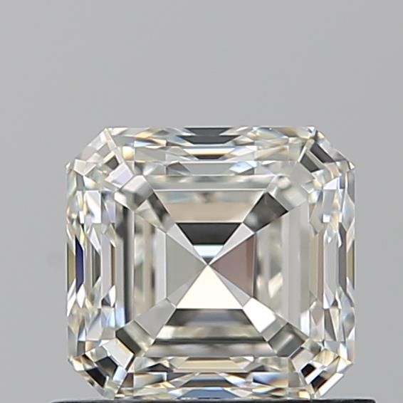 Diamante Naturale Taglio Asscher 0.9ct VG/EX J VVS1 - GIA - 5.19x5.0x3.53mm