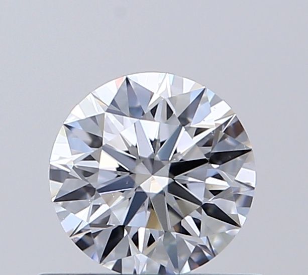 Diamante Naturale Taglio Brillante 0.5ct 3EX D VS2 - GIA - 5.06x5.09x3.16mm