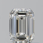 Diamante Naturale Taglio Smeraldo 0.7ct VG/EX H VVS2 - GIA - 5.93x4.22x2.82mm