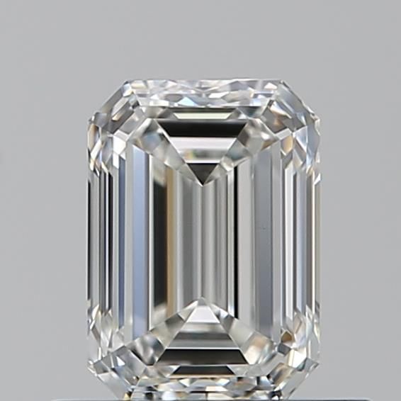 Diamante Naturale Taglio Smeraldo 0.7ct VG/EX H VVS2 - GIA - 5.93x4.22x2.82mm