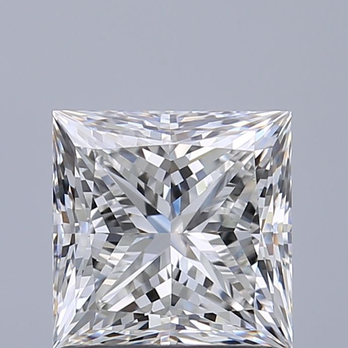Diamante Naturale Taglio Princess 1.2ct EX/EX F VVS1 - GIA - 5.72x5.71x4.21mm