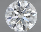 Diamante Naturale Taglio Brillante 0.5ct G/VG/VG G VVS2 - GIA - 4.91x4.95x3.21mm