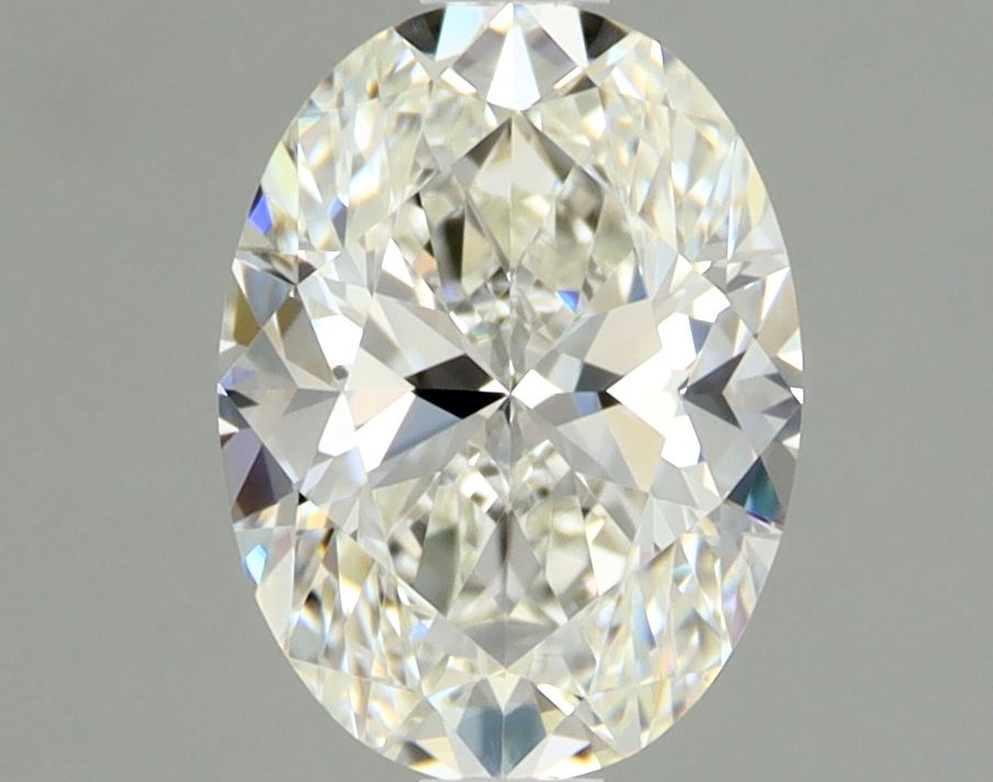 Diamante Naturale Taglio Ovale 0.9ct VG/VG H VVS1 - GIA - 7.24x5.38x3.43mm