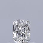 Diamante Naturale Taglio Radiant 0.31ct EX/EX D VS1 - GIA - 4.8x3.41x2.25mm