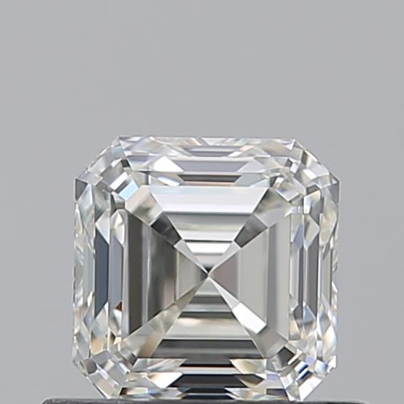 Diamante Naturale Taglio Asscher 0.71ct VG/VG J VVS1 - GIA - 4.91x4.78x3.28mm