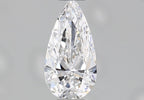 Diamante Naturale Taglio Goccia 0.42ct G/VG D VVS2 - GIA - 7.58x3.85x2.4mm