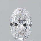 Diamante Naturale Taglio Ovale 1.01ct EX/EX D VS1 - GIA - 8.39x5.41x3.17mm