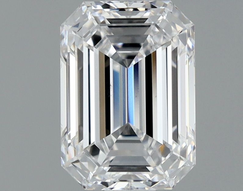 Diamante Naturale Taglio Smeraldo 1.01ct EX/EX D VS2 - GIA - 6.75x4.8x3.22mm