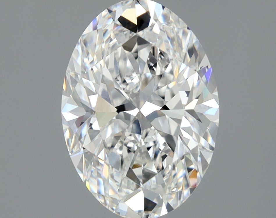Diamante Naturale Taglio Ovale 1.3ct VG/EX E VVS2 - GIA - 8.42x6.0x3.9mm