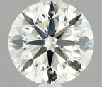 Diamante Naturale Taglio Brillante 1ct 3EX J VS1 - IGI - 6.24x6.33x3.99mm