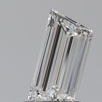 Diamante Naturale Taglio Trapezio 0.8ct EX/VG E VVS2 - GIA - 4.26x8.89x2.27mm