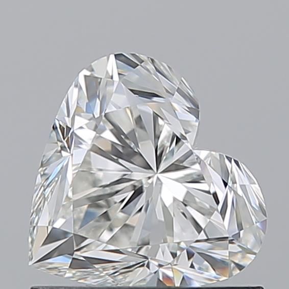 Diamante Naturale Taglio Cuore 0.91ct EX/EX H VVS2 - GIA - 5.98x6.49x4.1mm