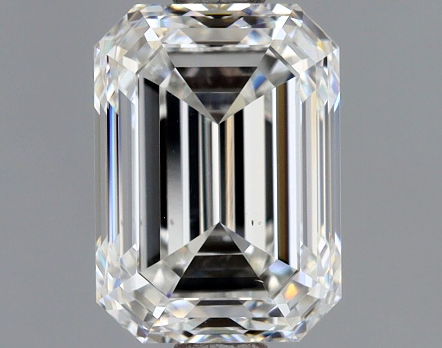 Diamante Naturale Taglio Smeraldo 1.5ct VG/EX F VS2 - GIA - 7.28x5.27x3.73mm