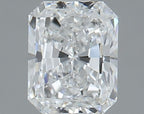 Diamante Naturale Taglio Radiant 0.7ct EX/EX E VVS2 - GIA - 5.72x4.54x3.09mm