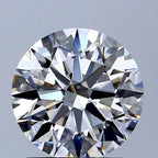 Diamante Naturale Taglio Brillante 1.11ct 3EX F VS1 - GIA - 6.56x6.61x4.09mm