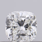 Diamante Taglio Cushion Modificato 0.33ct VG/VG J VVS1 - GIA - 4.0x3.98x2.69mm