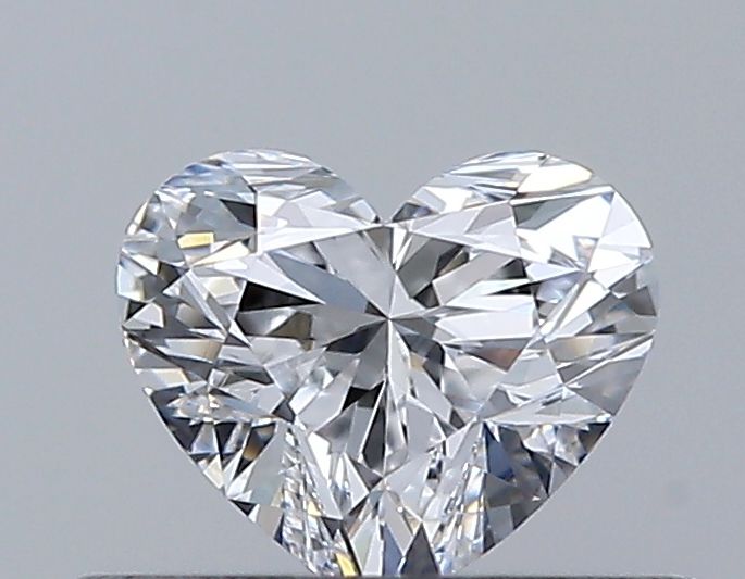 Diamante Naturale Taglio Cuore 0.32ct EX/EX D VVS2 - GIA - 4.17x4.88x2.8mm