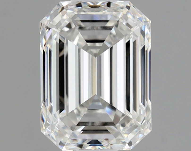 Diamante Naturale Taglio Smeraldo 1ct VG/VG F VVS1 - GIA - 6.38x4.75x3.25mm