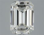 Diamante Naturale Taglio Smeraldo 1.26ct VG/VG H VS1 - GIA - 7.38x5.29x3.43mm