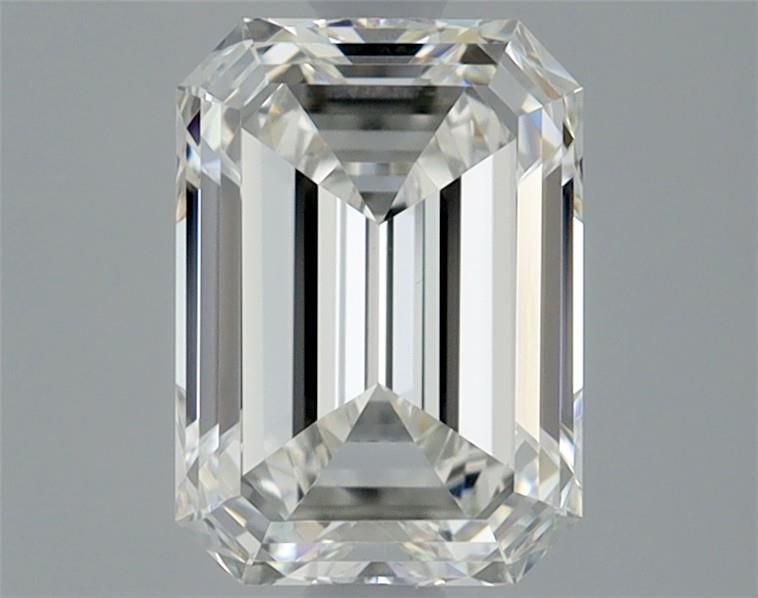 Diamante Naturale Taglio Smeraldo 1.26ct VG/VG H VS1 - GIA - 7.38x5.29x3.43mm