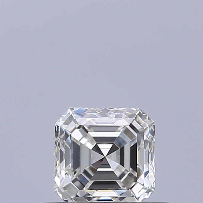 Diamante Naturale Taglio Asscher 0.35ct EX/EX H VVS2 - GIA - 3.88x3.83x2.6mm