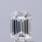 Diamante Naturale Taglio Smeraldo 0.81ct VG/EX F VVS1 - GIA - 6.42x4.48x3.01mm