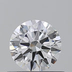 Diamante Naturale Taglio Brillante 0.54ct 3EX D IF - GIA - 5.26x5.23x3.15mm