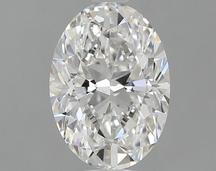 Diamante Naturale Taglio Ovale 1.2ct VG/EX H VS2 - GIA - 8.18x5.83x3.71mm