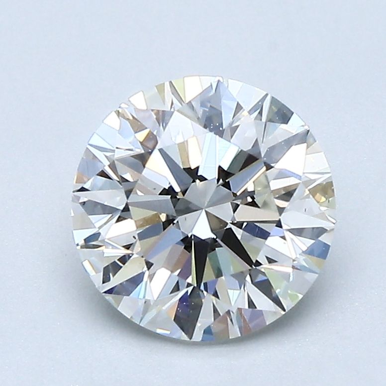 Diamante Naturale Taglio Brillante 1.61ct 3EX H VS2 - GIA - 7.44x7.46x4.66mm