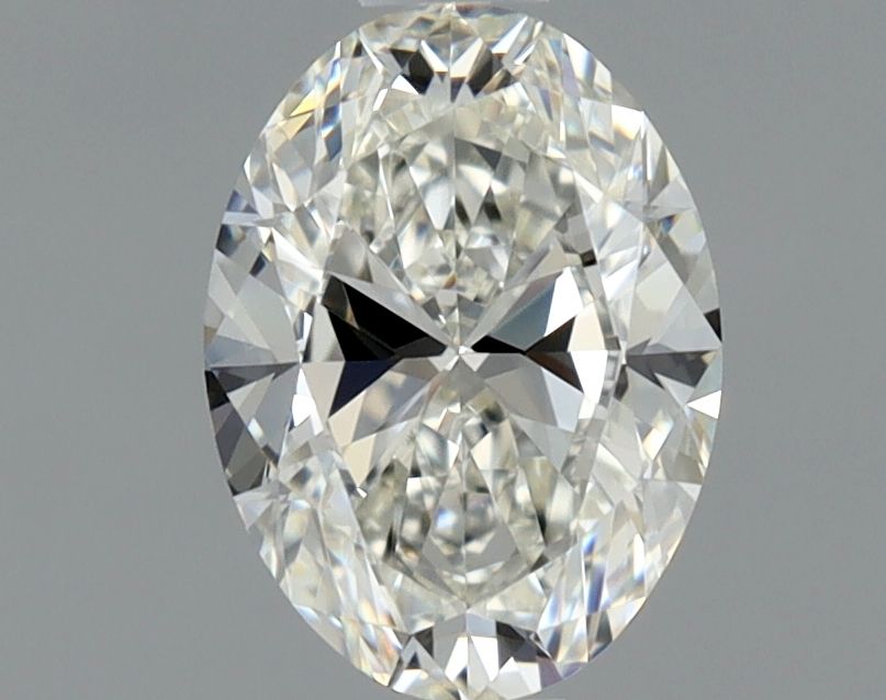 Diamante Naturale Taglio Ovale 0.9ct VG/VG H VVS2 - GIA - 7.24x5.34x3.37mm