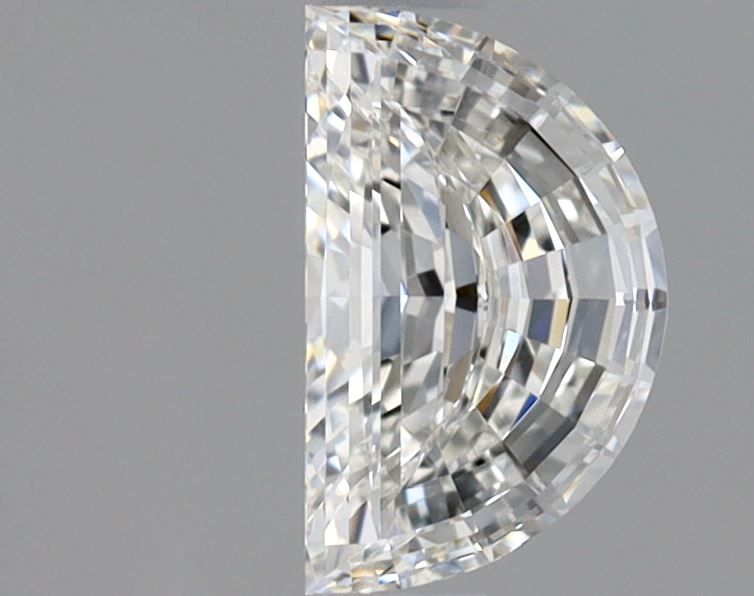 Diamante Naturale Taglio Mezzaluna 0.53ct VG/VG H IF - GIA - 6.46x3.96x2.6mm