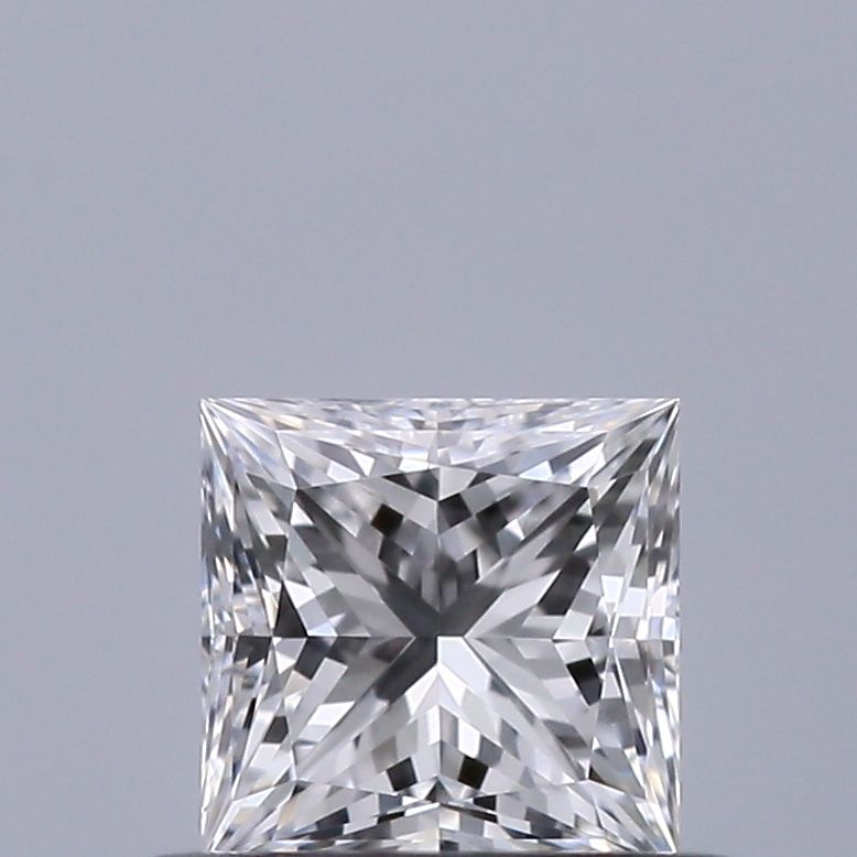 Diamante Naturale Taglio Princess 0.45ct VG/EX D VVS1 - GIA - 4.27x4.18x3.08mm