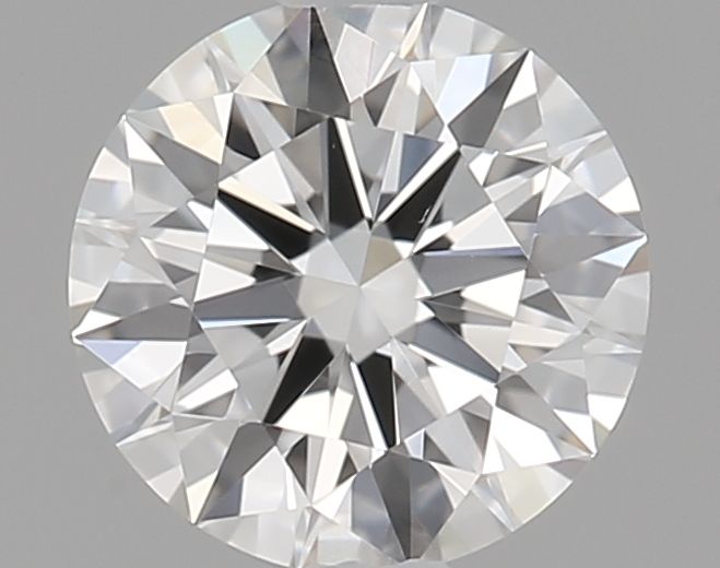 Diamante Naturale Taglio Brillante 0.4ct EX/EX/VG F VVS1 - GIA - 4.8x4.79x2.88mm