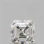 Diamante Naturale Taglio Asscher 0.91ct EX/EX J VVS2 - GIA - 5.13x5.12x3.62mm
