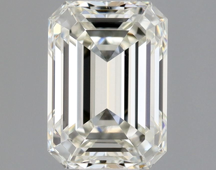Diamante Naturale Taglio Smeraldo 0.53ct EX/EX J VS2 - GIA - 5.43x3.87x2.57mm