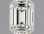 Diamante Naturale Taglio Smeraldo 0.53ct EX/EX J VS2 - GIA - 5.43x3.87x2.57mm