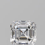 Diamante Naturale Taglio Asscher 0.71ct EX/EX D VS1 - GIA - 4.95x4.86x3.27mm