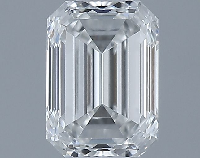 Diamante Naturale Taglio Smeraldo 0.41ct VG/EX F VS1 - GIA - 4.88x3.49x2.39mm